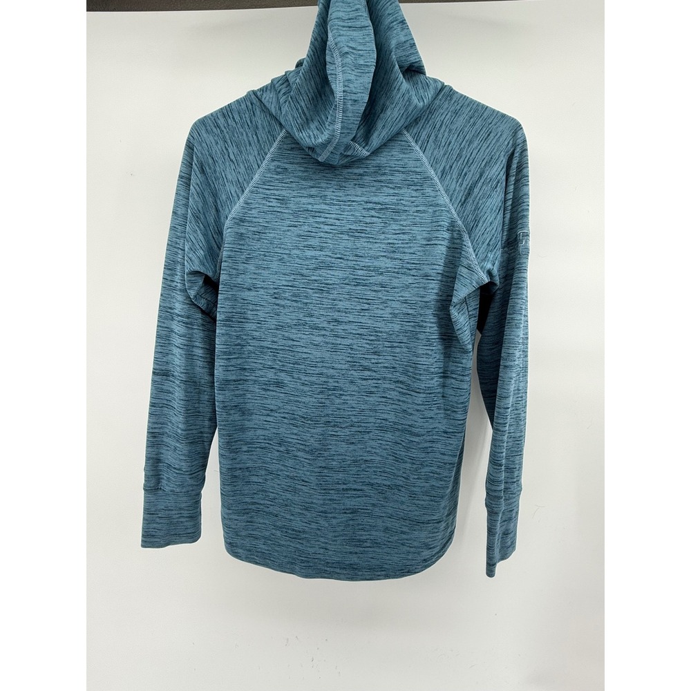 Kuhl Women's Tellurde Blue Heathered Long Sleeve Hoodie Pullover Activewear S‎ - Picture 4 of 8